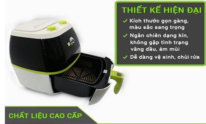 Nồi chiên nướng chân không Iruka I-55 - Hàng chính hãng