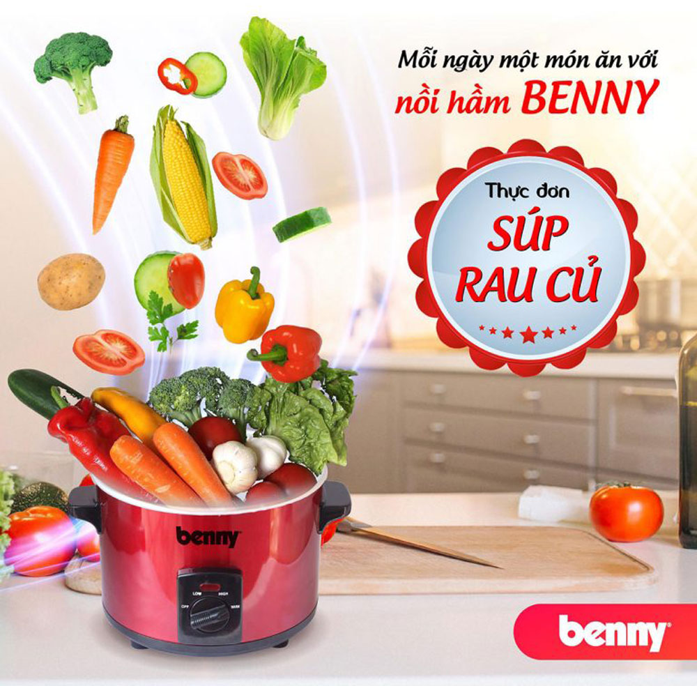 Nồi hầm Benny BSL-35A - Hàng chính hãng