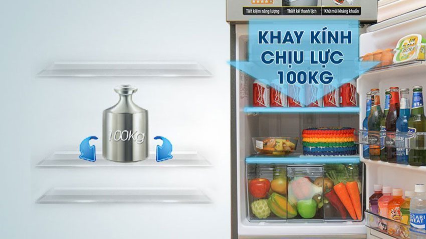 Tủ lạnh Panasonic NR-BA188PKV1 - Hàng chính hãng