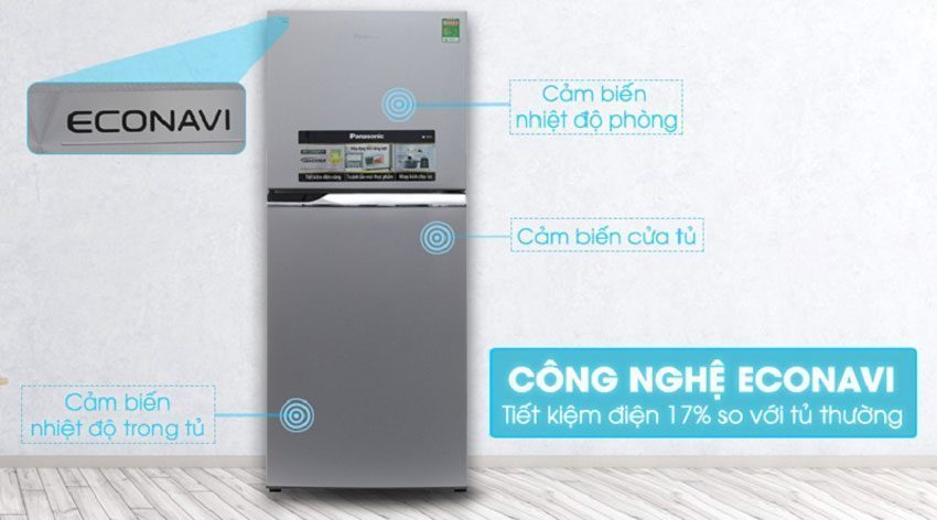 Tủ lạnh Panasonic NR-BL267VSV1 - Hàng chính hãng