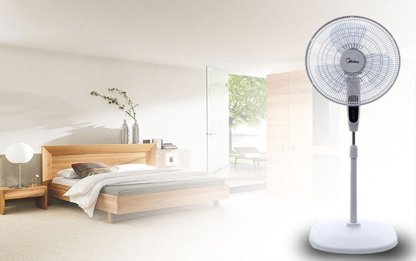 Quạt đứng có điều khiển Midea FS40-17FR