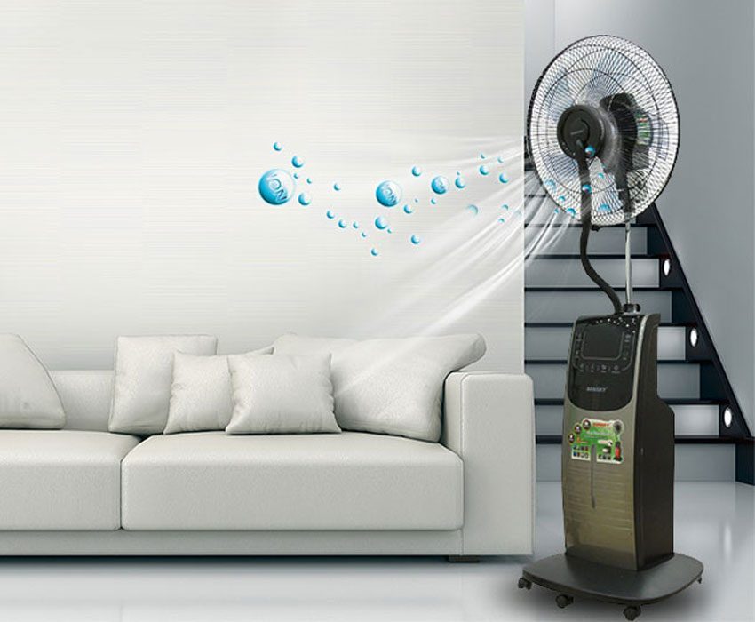 Quạt đứng phun sương Sanaky SNK999HY - Hàng chính hãng