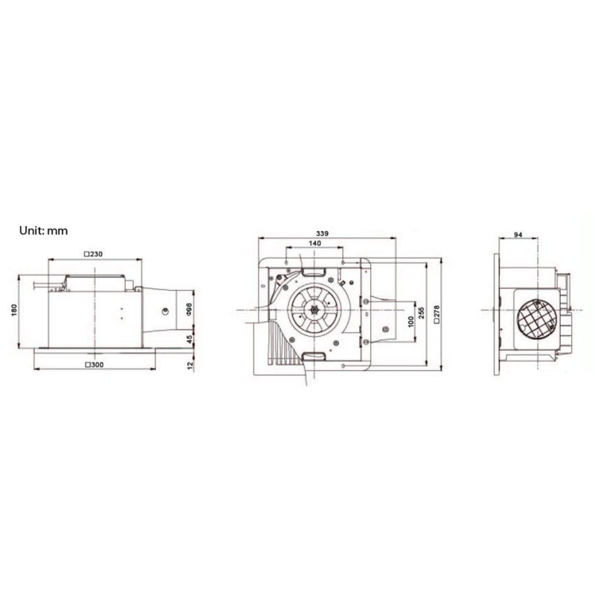 Quạt hút KDK 24JRB - Hàng chính hãng