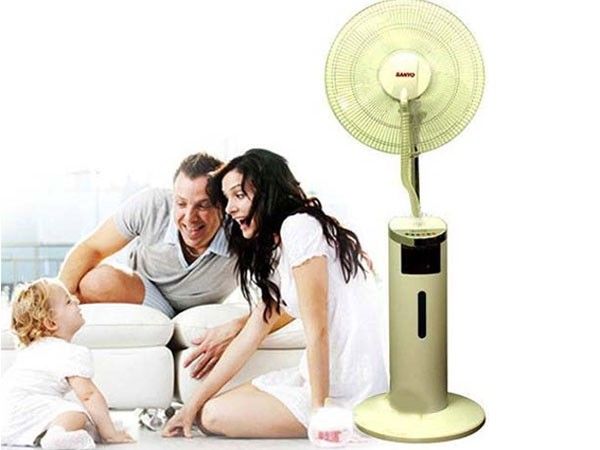 Quạt phun sương đa năng HPL MF-1602R - Hàng chính hãng