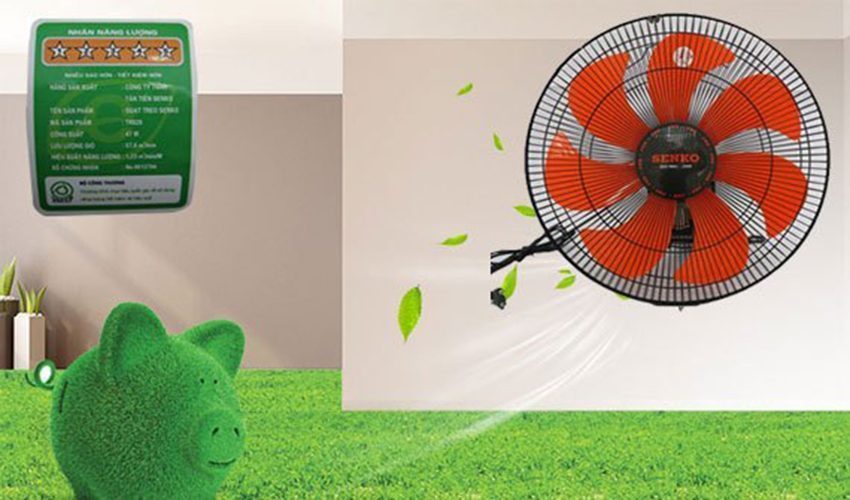 Quạt treo tường Senko TC1622 - Hàng chính hãng