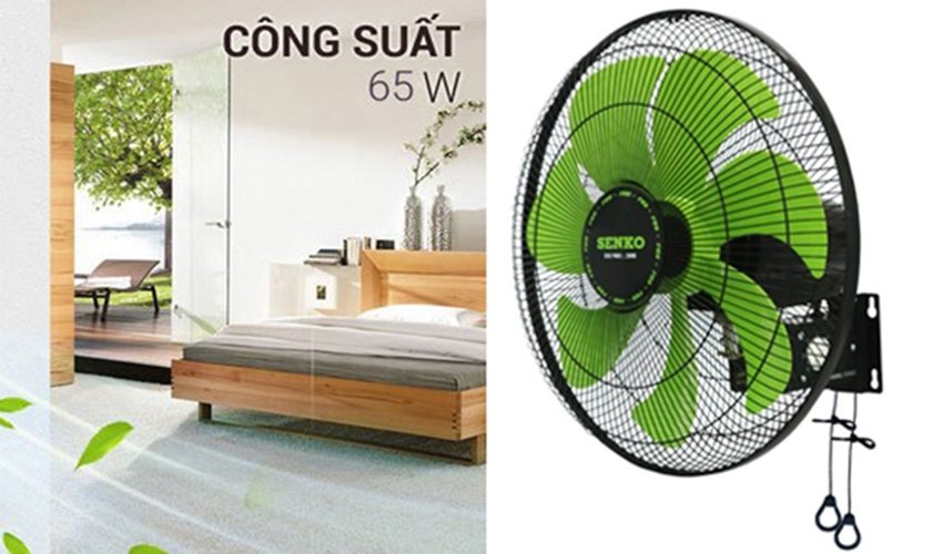 Quạt treo tường Senko TC1622 - Hàng chính hãng