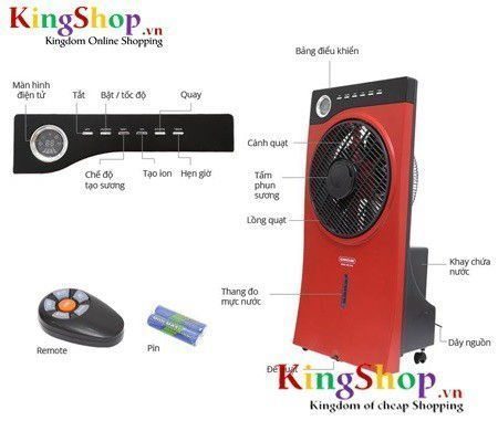 Quạt phun sương tạo ẩm Sunhouse SHD7818 - Thương hiệu Hàn Quốc - Hàng chính hãng