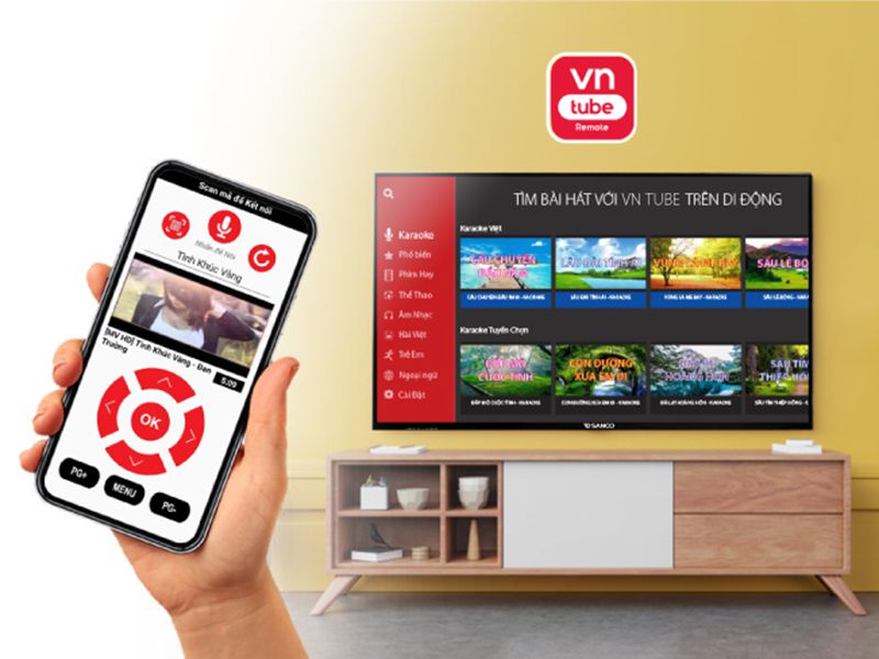 Tivi LED Sanco smart 40 inch H40S200 - Hàng chính hãng