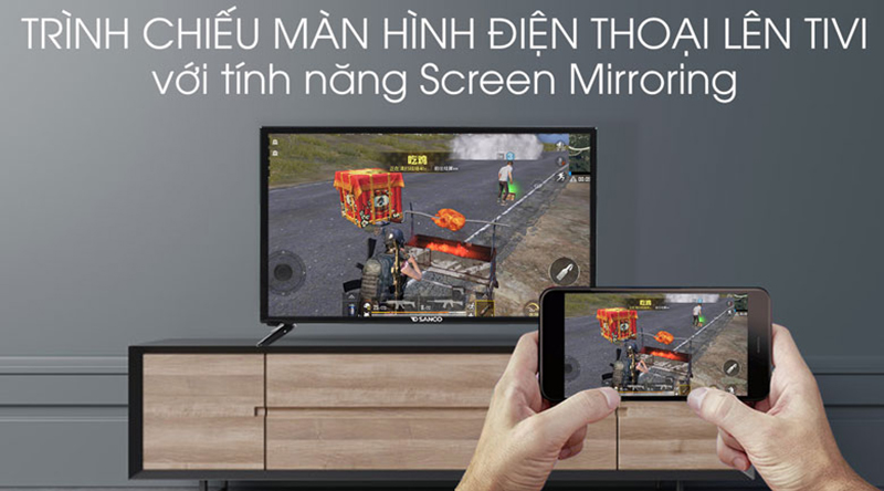 Tivi LED Sanco voice 32 inch H32V300 - Hàng chính hãng