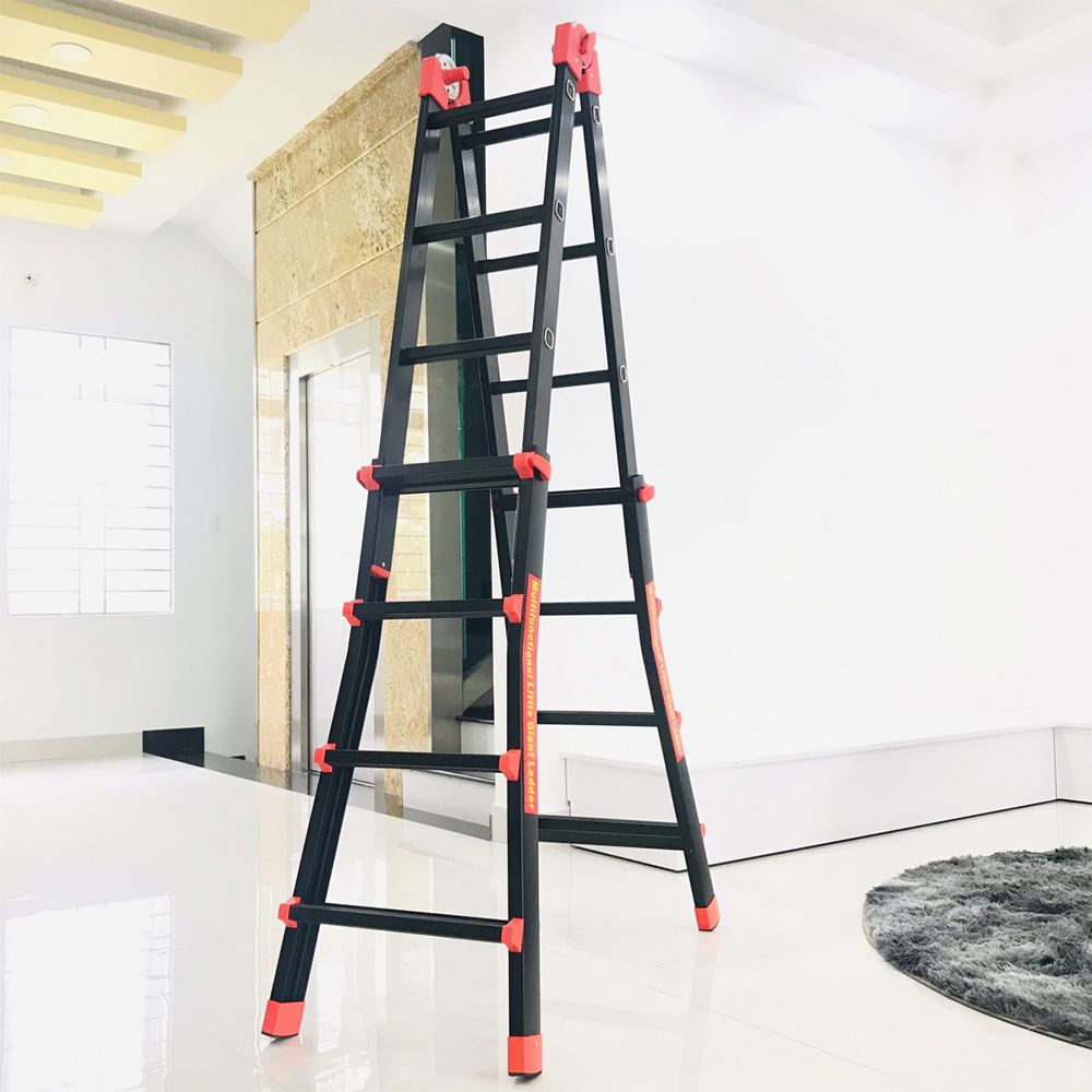 Thang nhôm trượt chữ A SUMIKA SK44 - Hàng chính hãng