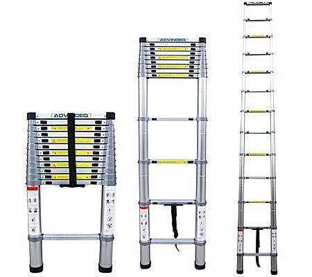 Thang nhôm rút gọn đơn Advindeq ADT212F - Hàng chính hãng