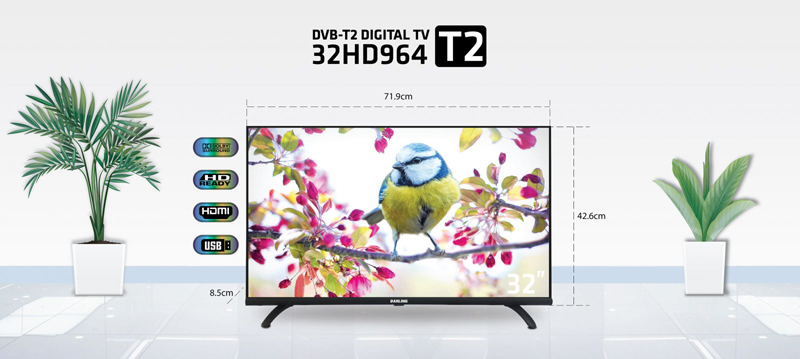 Tivi Darling 32 inch 32HD964T2 - Hàng chính hãng