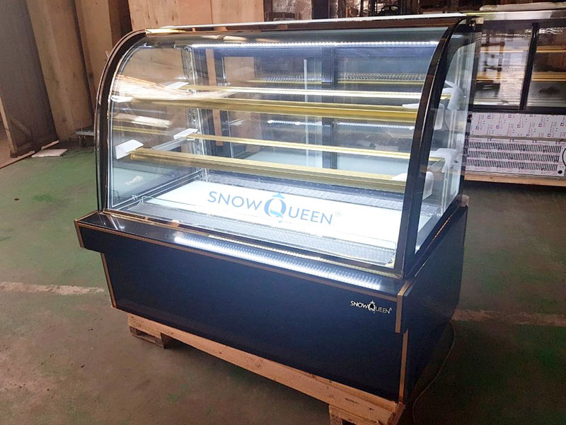 Tủ trưng bày kính cong SnowQueen SNQ-YS09 - Hàng chính hãng