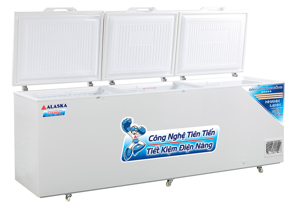 Tủ đông Alaska 1 ngăn 1500 lít HB-1500C - Hàng chính hãng