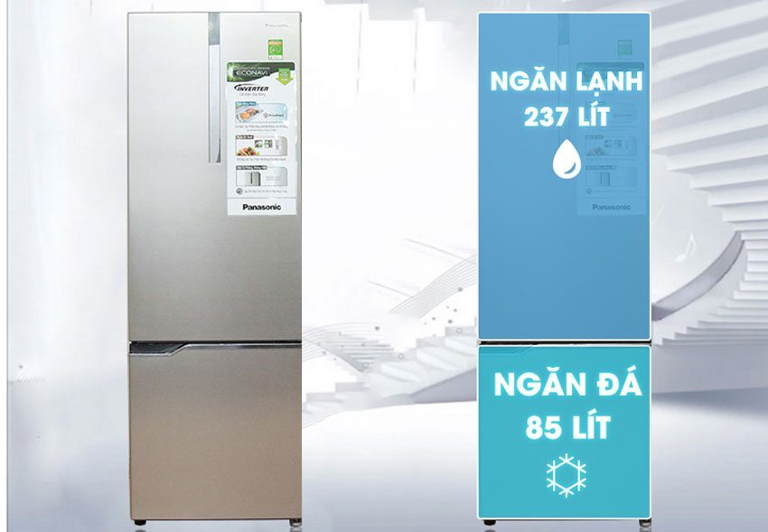 Tủ lạnh Panasonic NR-BV369XSVN - Hàng chính hãng