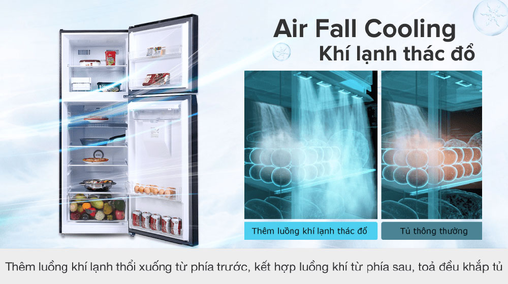 Tủ lạnh Toshiba Inverter 311 lít GR-RT395WE-PMV(06)-MG - Hàng chính hãng