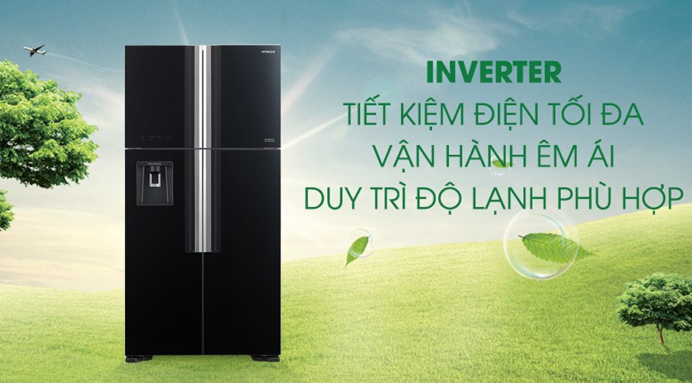 Tủ lạnh Hitachi R-FW690PGV7X - Hàng chính hãng