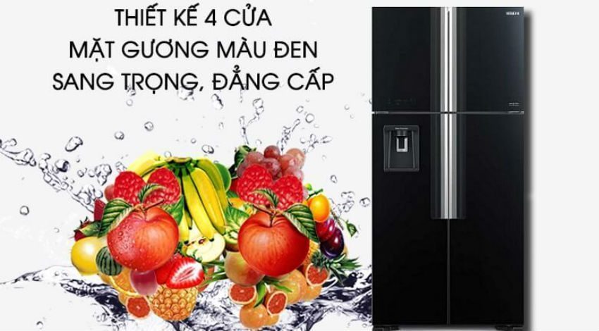 Tủ lạnh Hitachi R-FW690PGV7X - Hàng chính hãng