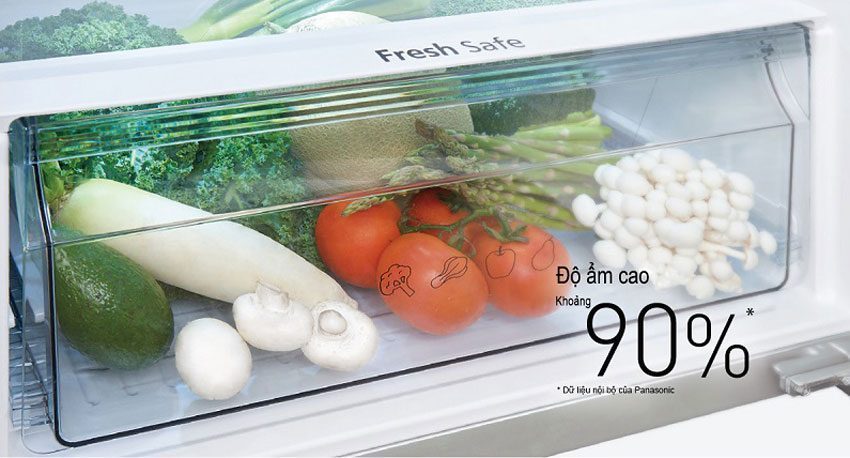 Tủ lạnh Panasonic NR-BL389PSVN - Hàng chính hãng