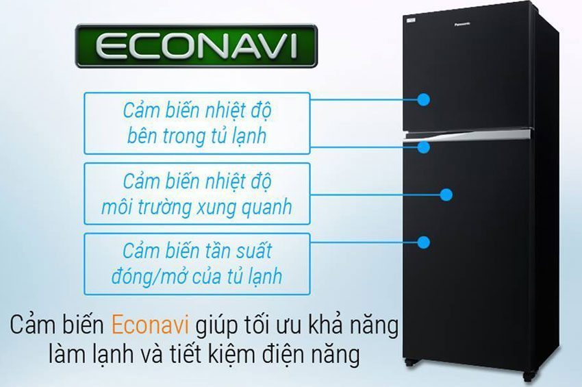 Tủ lạnh Panasonic NR-BD418GKVN - Hàng chính hãng