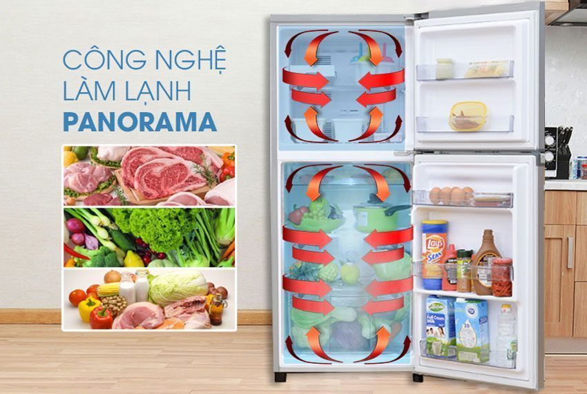 Tủ lạnh Panasonic NR-BD468VSVN - Hàng chính hãng