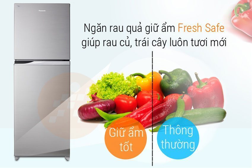 Tủ lạnh Panasonic NR-BL348PSVN - Hàng chính hãng
