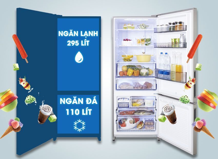 Tủ lạnh Panasonic NR-BX418XSVN - Hàng chính hãng