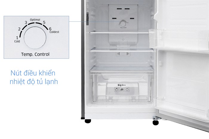 Tủ lạnh Samsung Inverter 208 lít RT20HAR8DBU/SV - Hàng chính hãng
