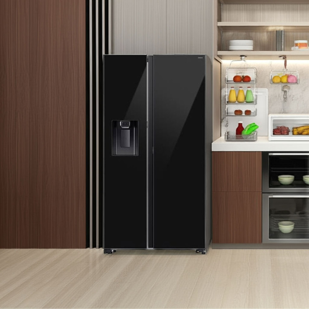 Tủ lạnh Samsung Inverter 634 lít Side By Side RS80F65J2BSV - Hàng chính hãng