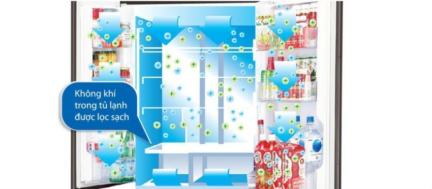 Tủ lạnh Sharp inverter SJ-GF60A-R - Hàng chính hãng