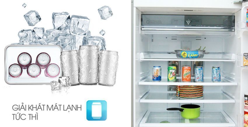 Tủ lạnh Sharp SJ-XP590PG-SL - Hàng chính hãng