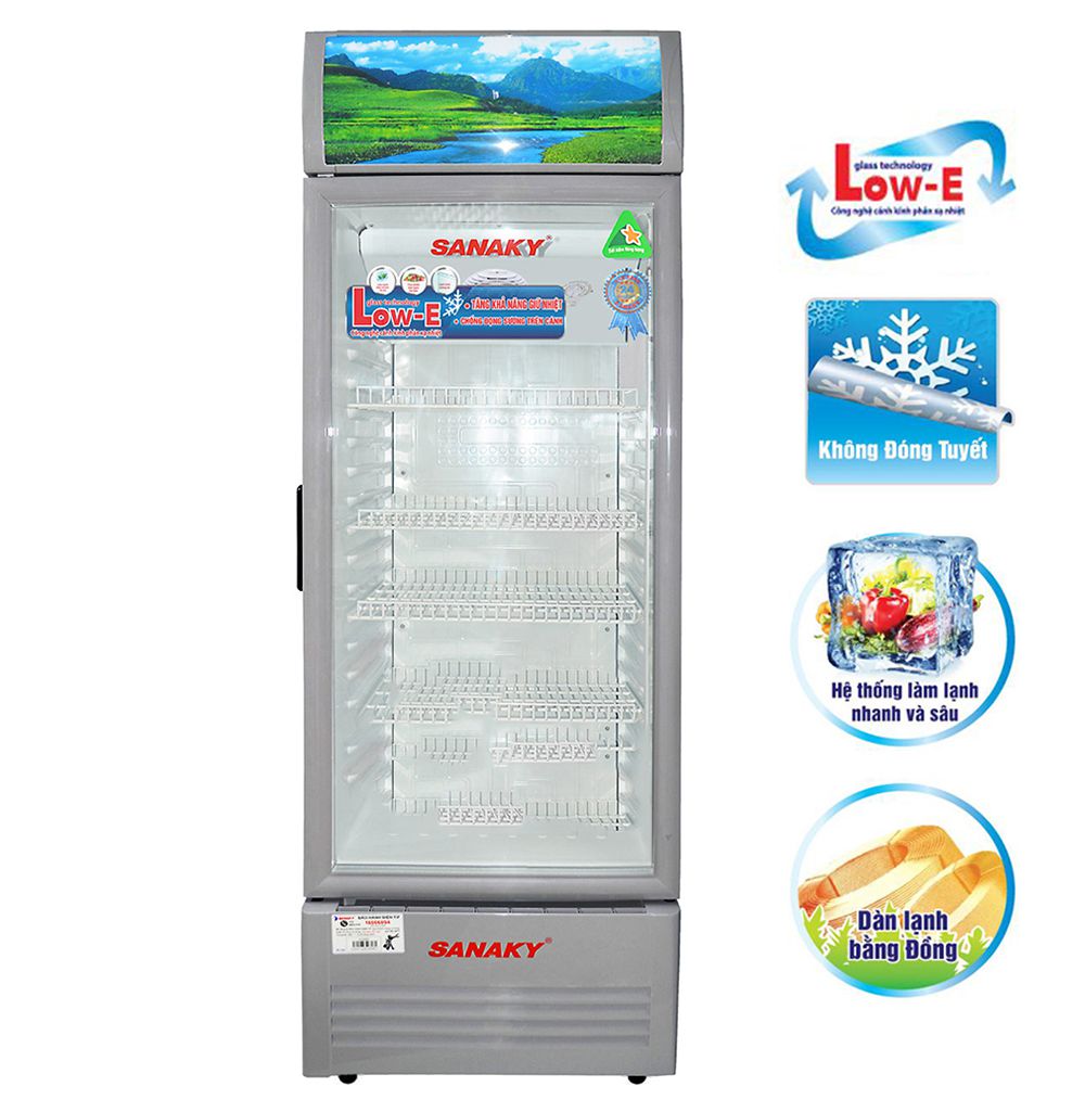 Tủ mát Sanaky 340 lít VH-409KL - Hàng chính hãng
