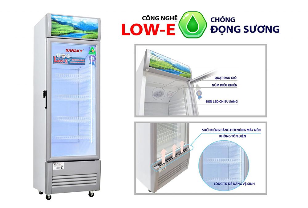 Tủ mát Sanaky 340 lít VH-409KL - Hàng chính hãng
