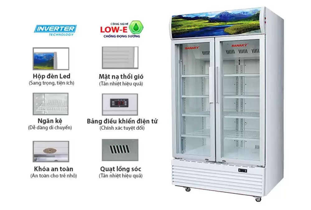 Tủ mát Sanaky VH-1009HP3 - Hàng chính hãng