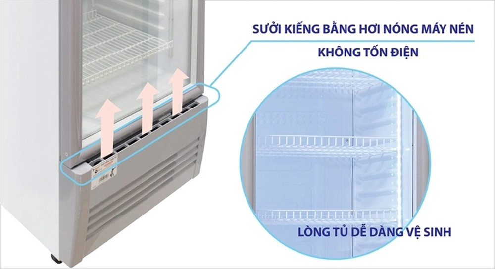Tủ mát Sanaky 240 lít VH-308WL - Hàng chính hãng