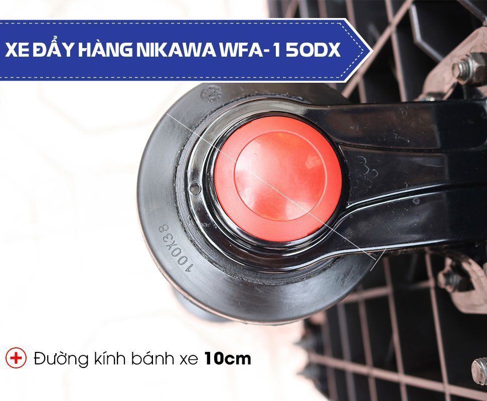 Xe đẩy hàng cao cấp Nikawa FWA-150DX - Hàng chính hãng