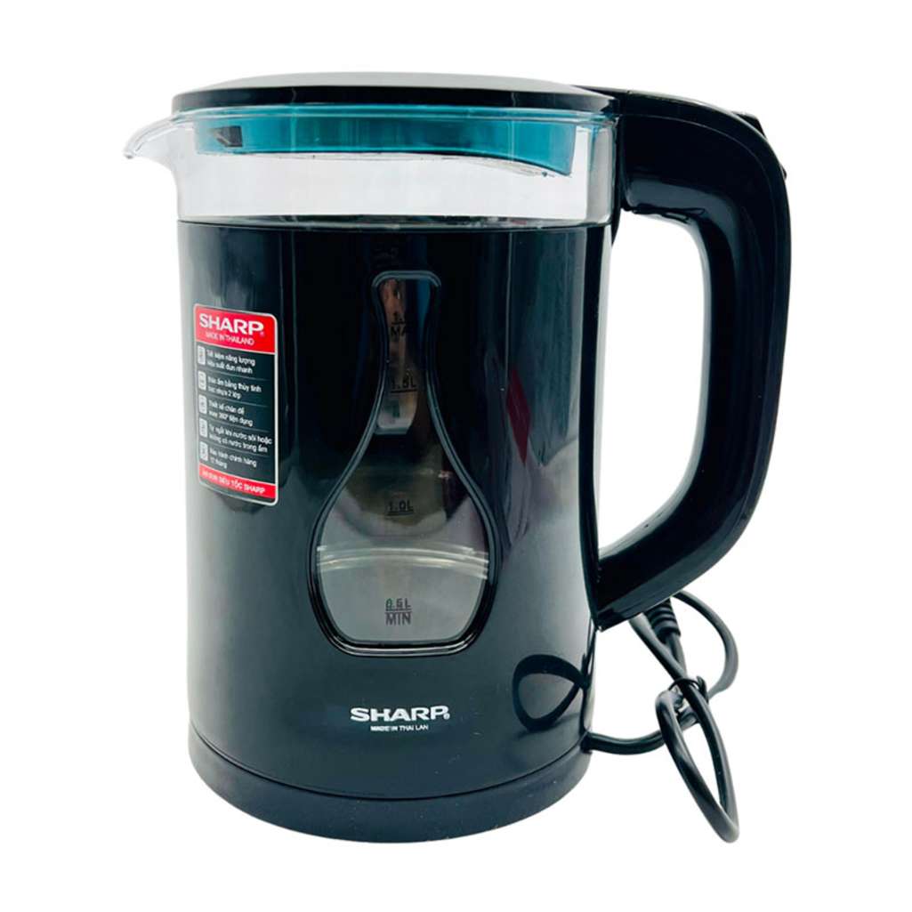 Ấm đun nước siêu tốc Sharp EK-19JK - Hàng chính hãng