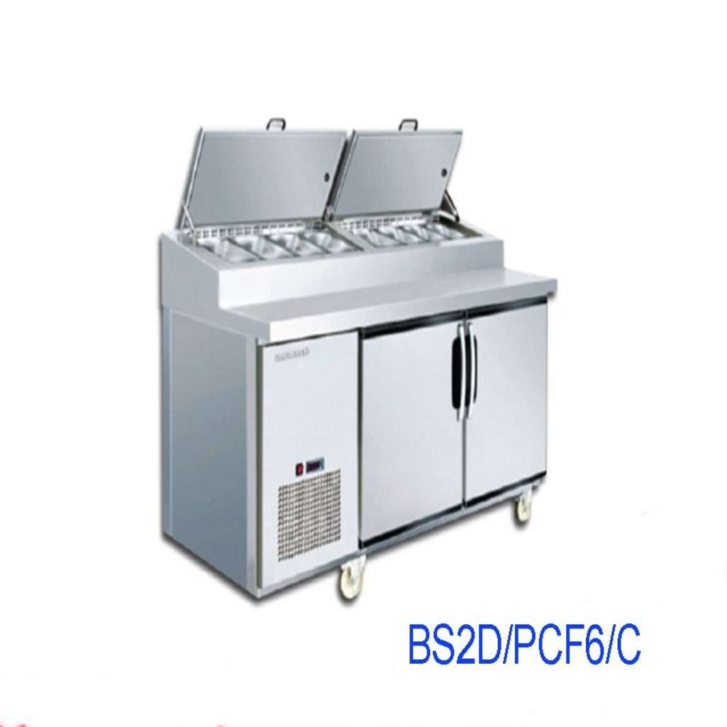 Bàn lạnh Pizza Berjaya BS2D/PCF6/C 1,8m - Hàng chính hãng