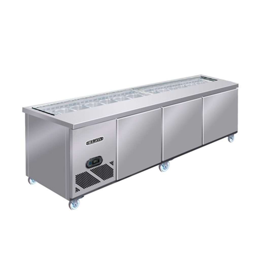 Bàn lạnh salad sandwich Berjaya BS3D/SSCF8/Z - Hàng chính hãng