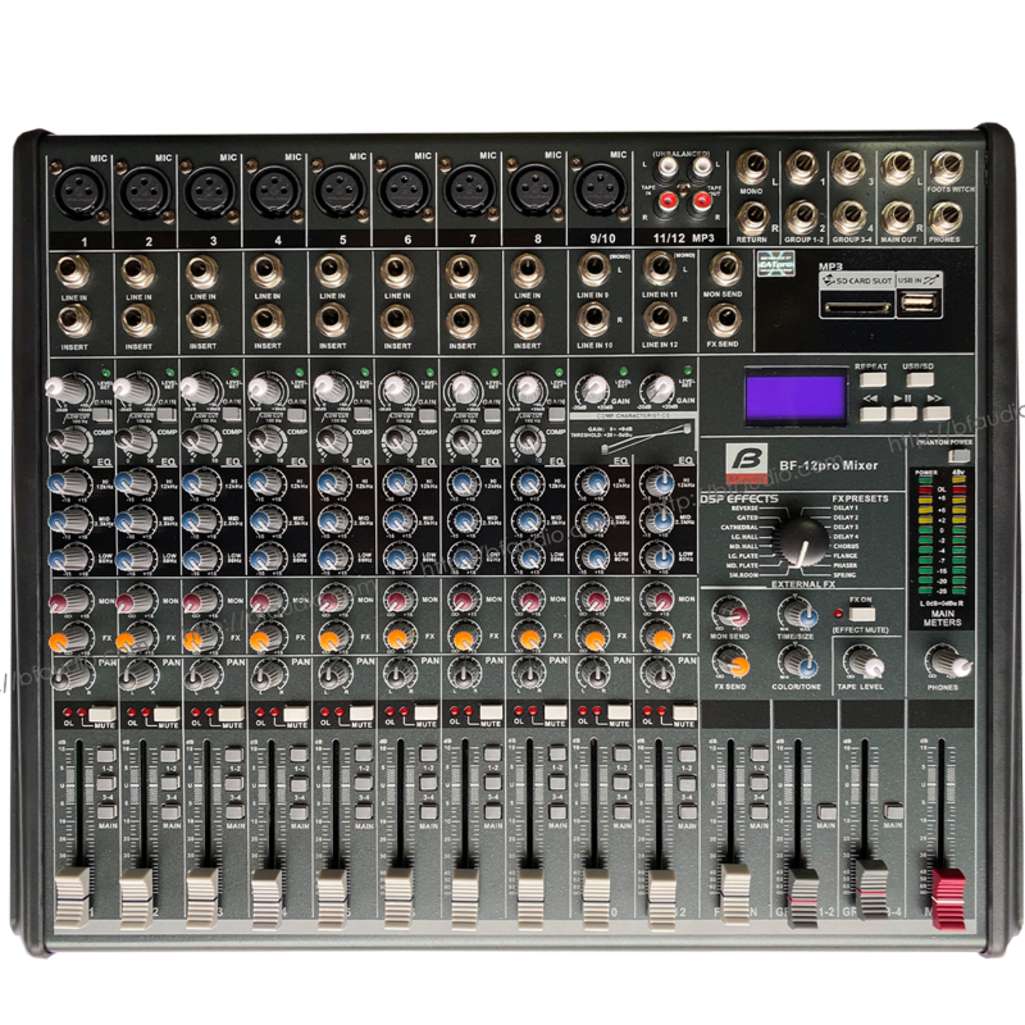 Bàn Mixer Bfaudio BFA BF12Pro - Hàng chính hãng