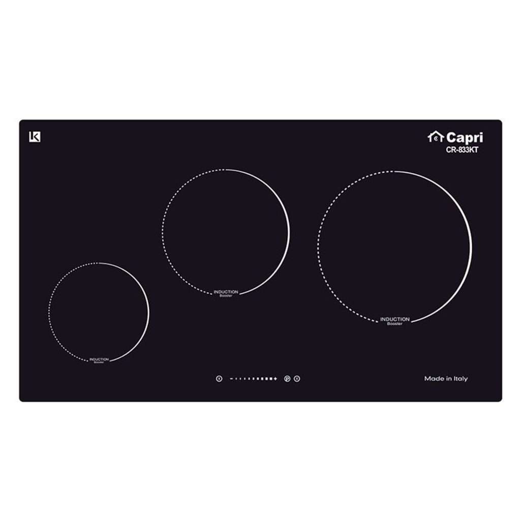 Bếp ba điện từ Capri CR-833KT - Hàng chính hãng