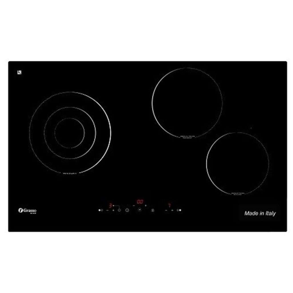 Bếp ba điện từ kết hợp hồng ngoại Grasso GS-39IT  - Hàng chính hãng