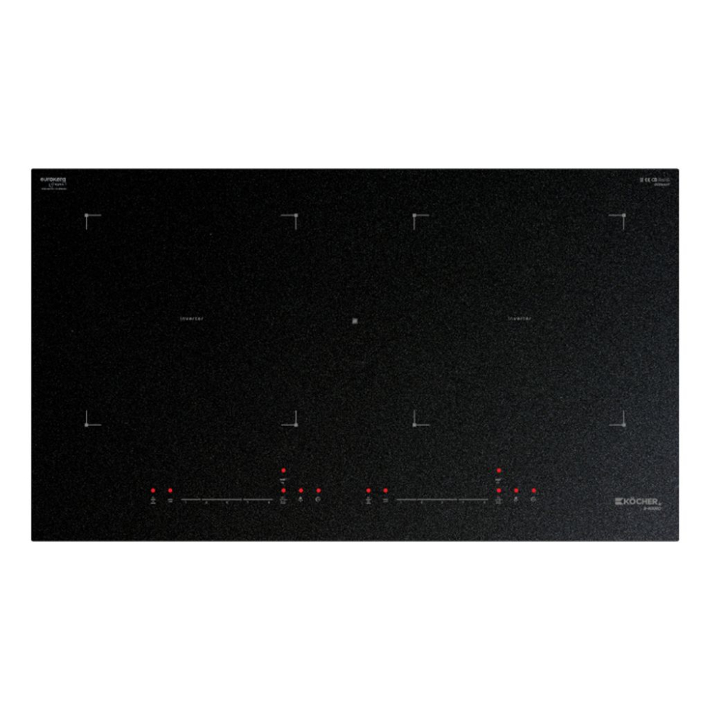 Bếp điện từ 2 vùng nấu Kocher X-NANO 6 - Hàng chính hãng