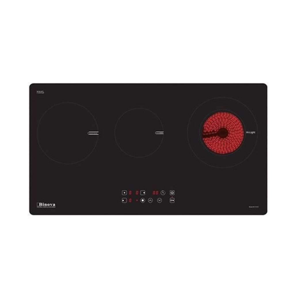Bếp điện từ 3 vùng nấu Binova BI-334-IC - Hàng chính hãng