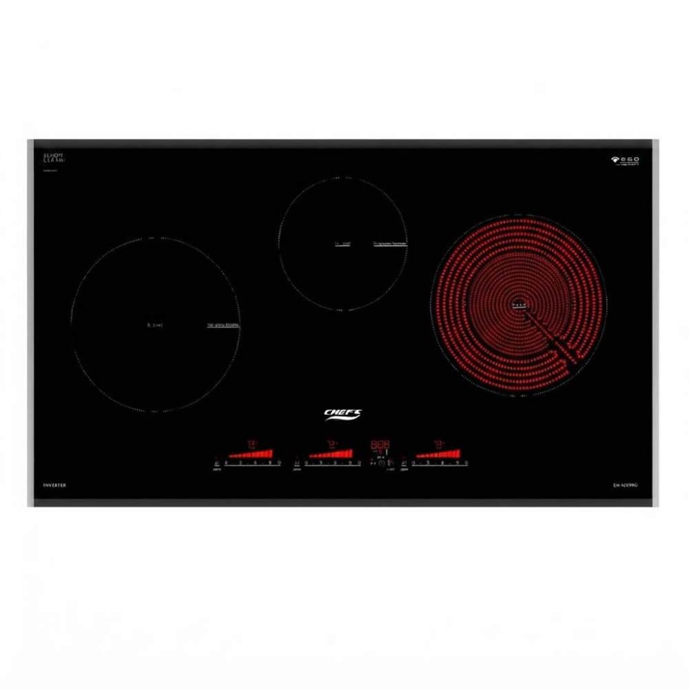 Bếp hồng ngoại điện từ 3 vùng nấu Chefs EH-MIX536  - Hàng chính hãng