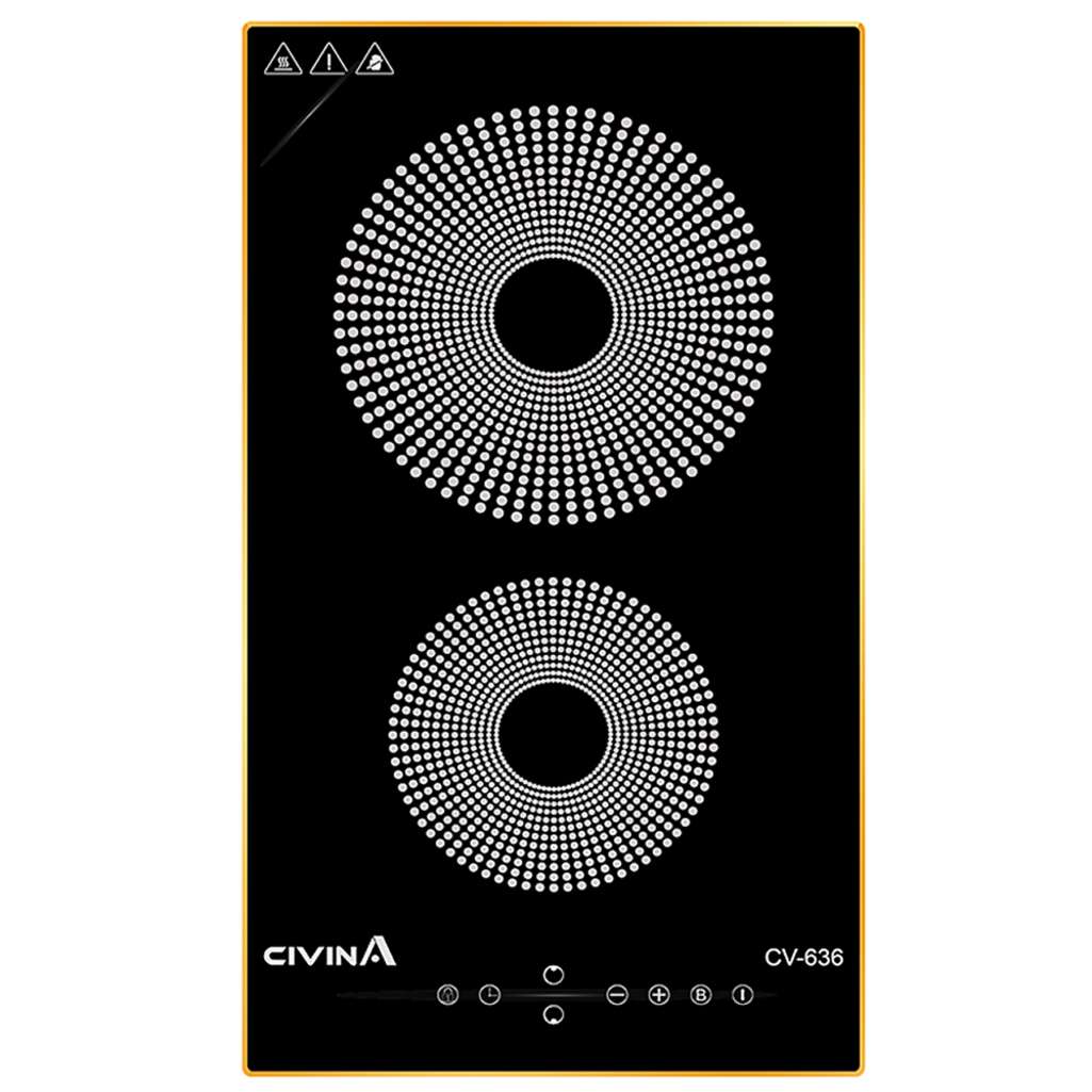 Bếp điện từ đôi Civin CV-636 - Hàng chính hãng