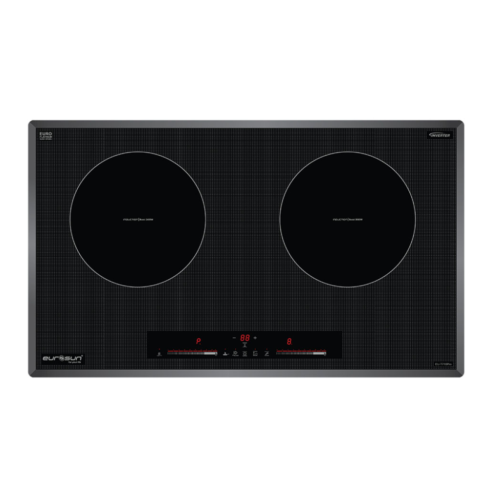 Bếp điện từ đôi Eurosun EU-T710XPRO(S) - Hàng chính hãng