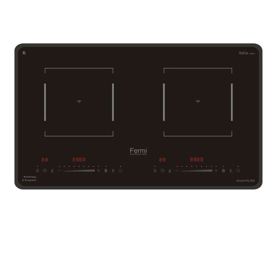Bếp điện từ đôi Fermi NG008 - Hàng chính hãng