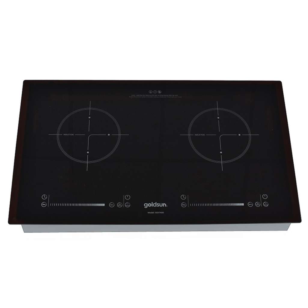 Bếp điện từ đôi Goldsun GDI7400 - Hàng chính hãng