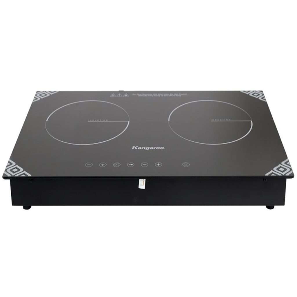 Bếp điện từ đôi Kangaroo KG498N - Hàng chính hãng